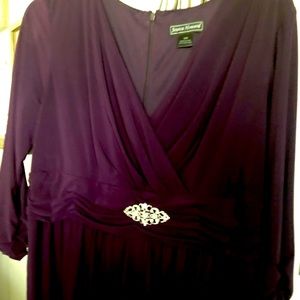 Beautiful Plum Colored Evening Dress